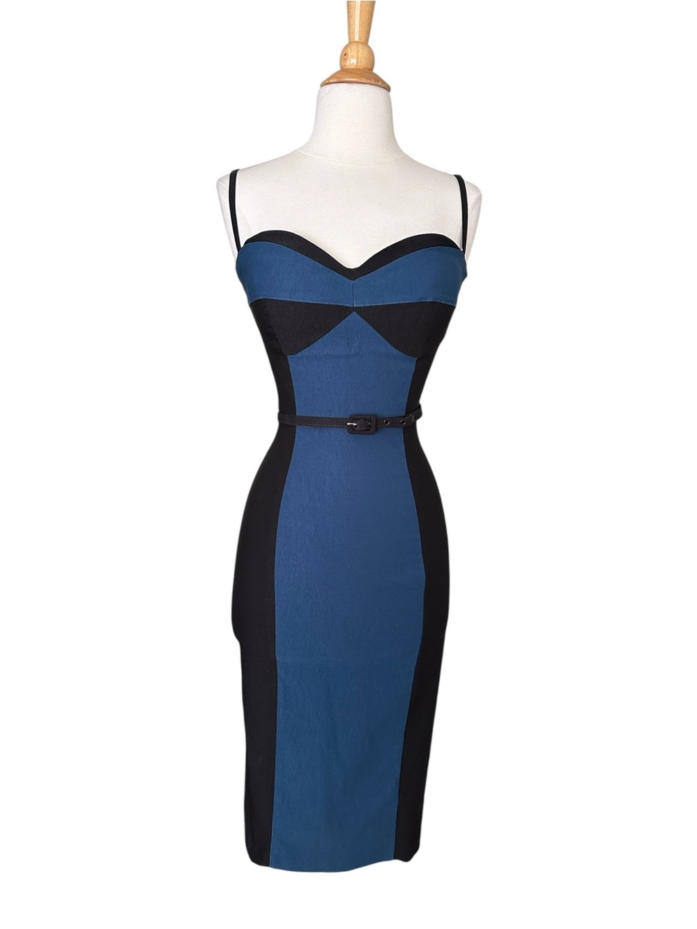 STOP STARING Vega Wiggle Dress – Pinup Bombshell Midi | M (fits like a small)